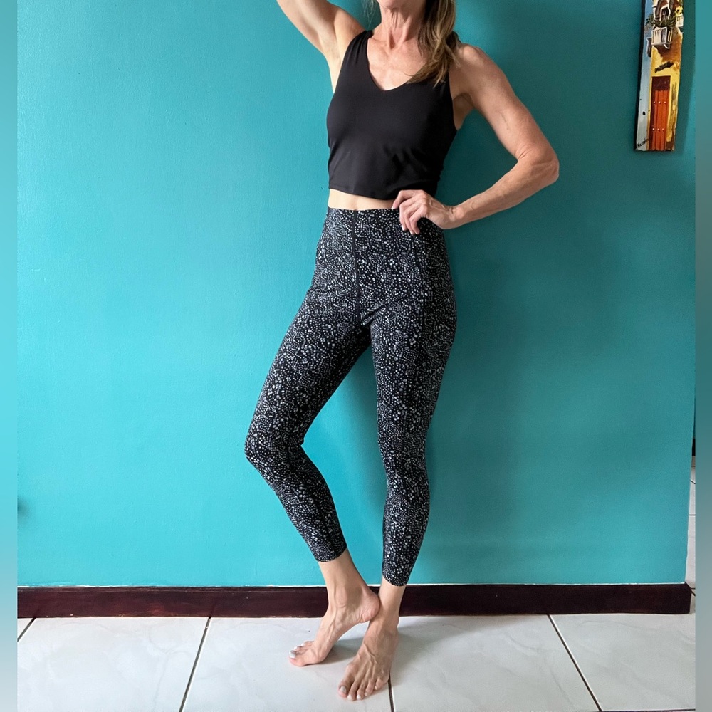 Sweaty Betty power high 7/8 workout leggings sz 12 - Picture 2 of 10